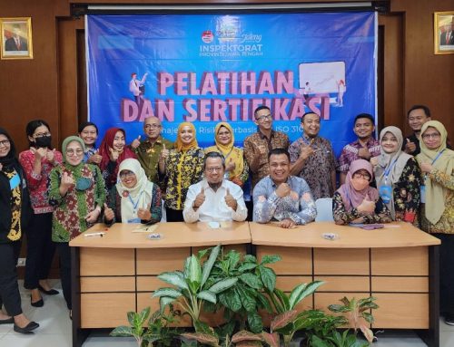 Press Release Manajemen Risiko Sektor Publik: Pelatihan dan Ujian Sertifikasi Manajemen Risiko Inspektorat Provinsi Jawa Tengah